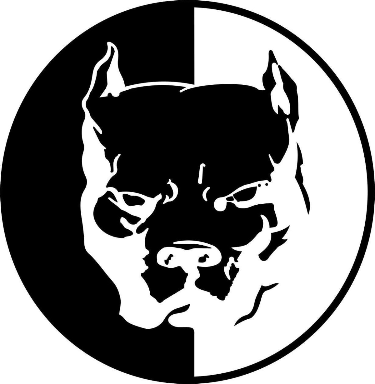 Собака бульдог вектор