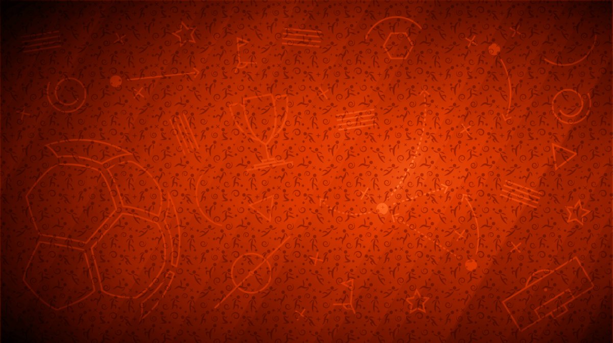 Red Football background