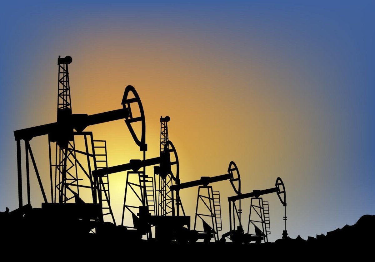 Нефтяная вышка качалка