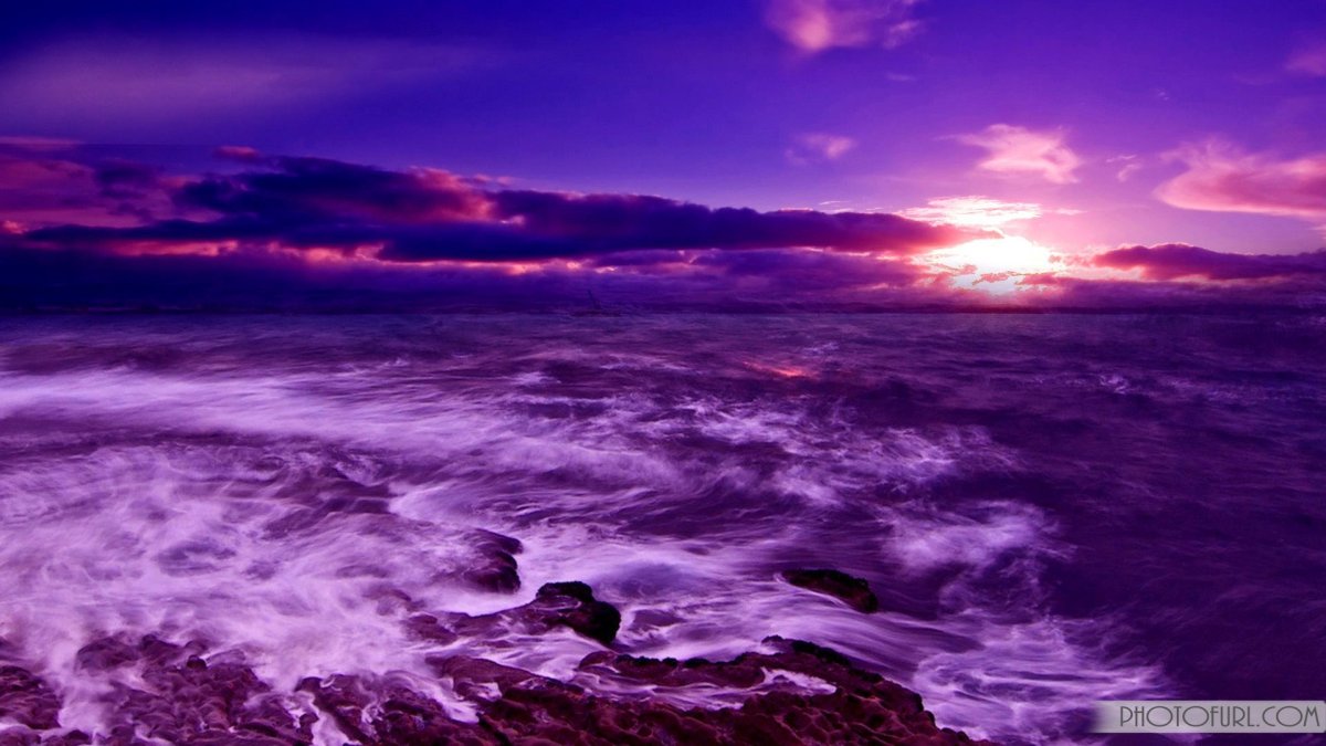 Пурпурный закат