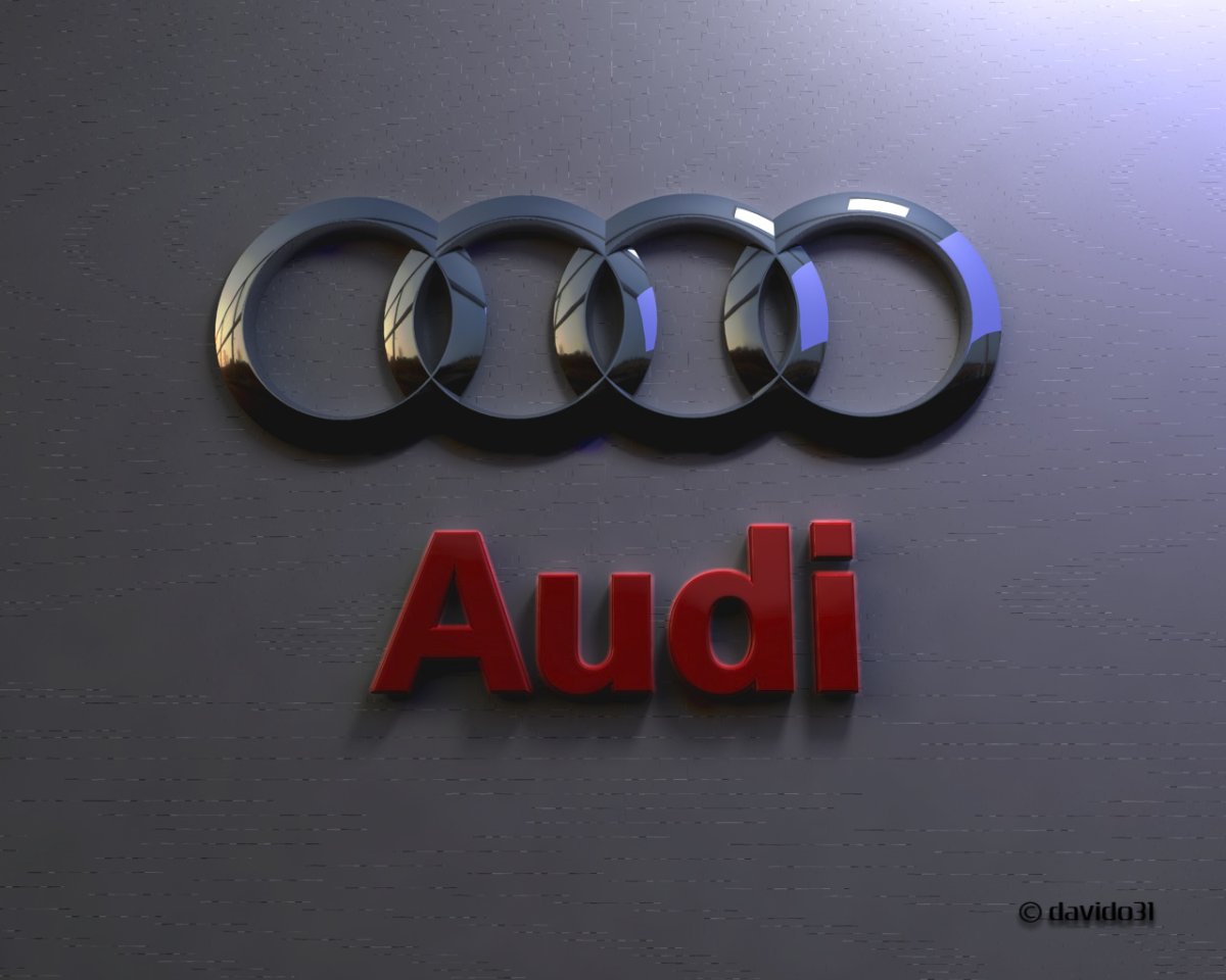 Современный логотип Ауди