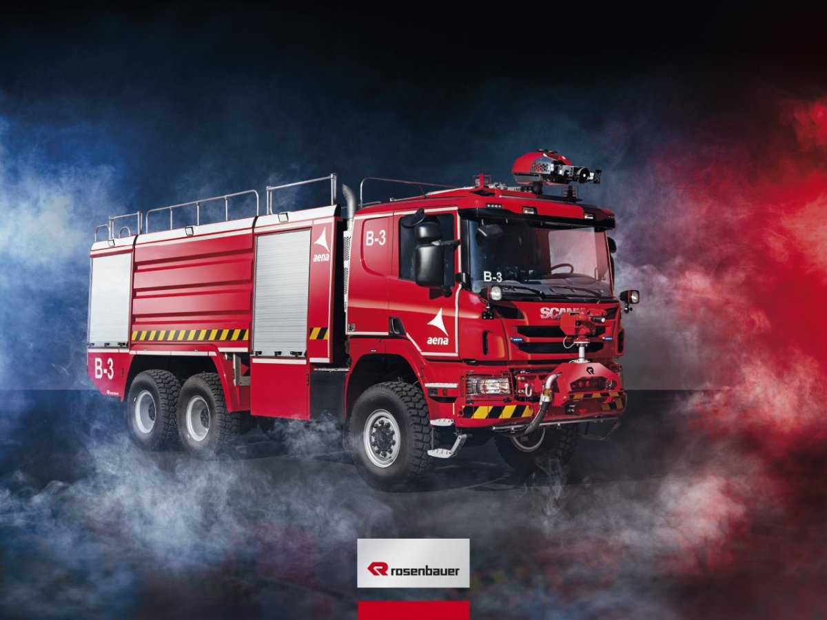 Пожарная машина Rosenbauer Буффало