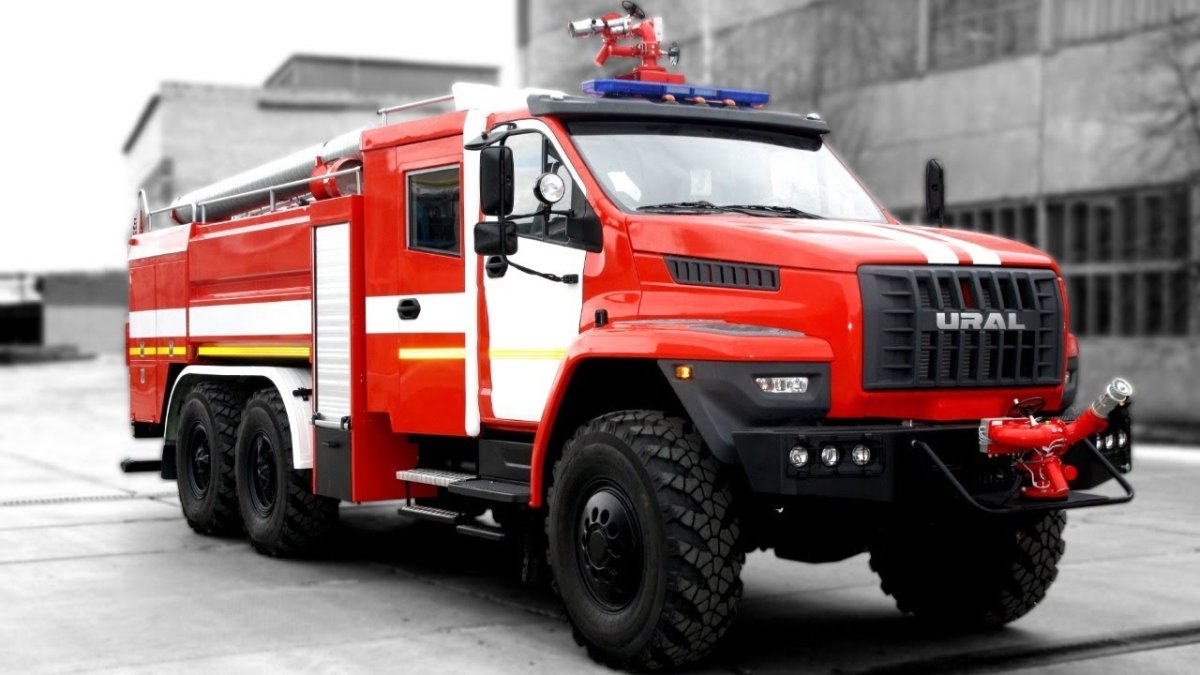 Пожарная машина Урал Некст