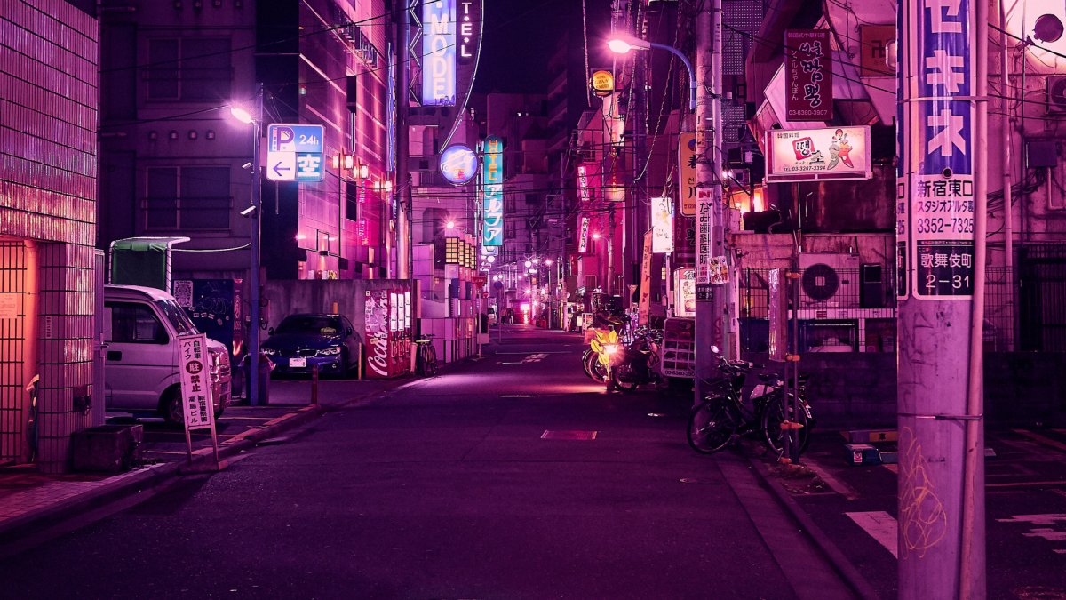 Токио неон 4к