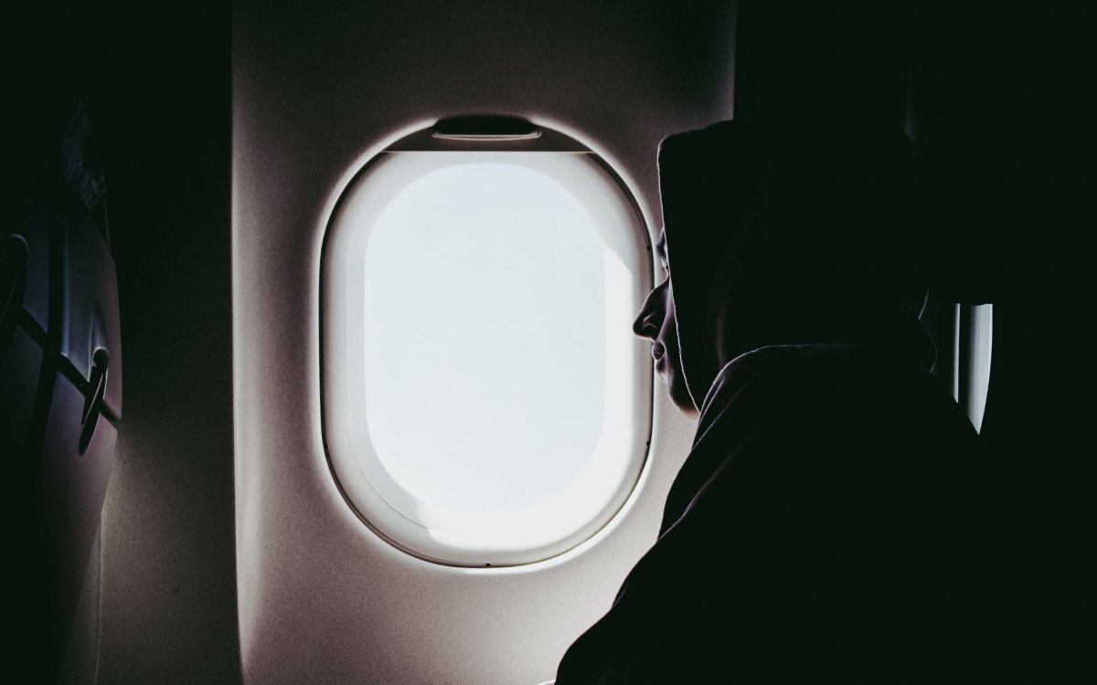 Вид из окна самолета