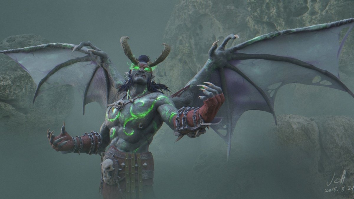 Иллидан дота 1