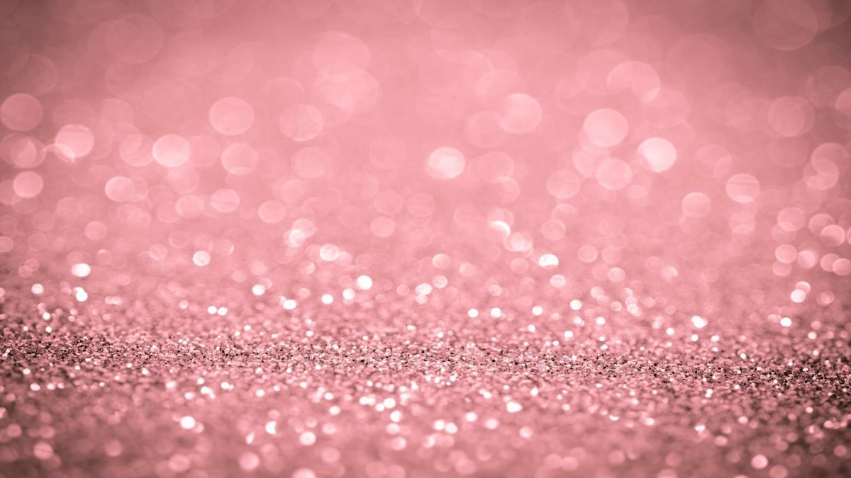 Розовые блестки