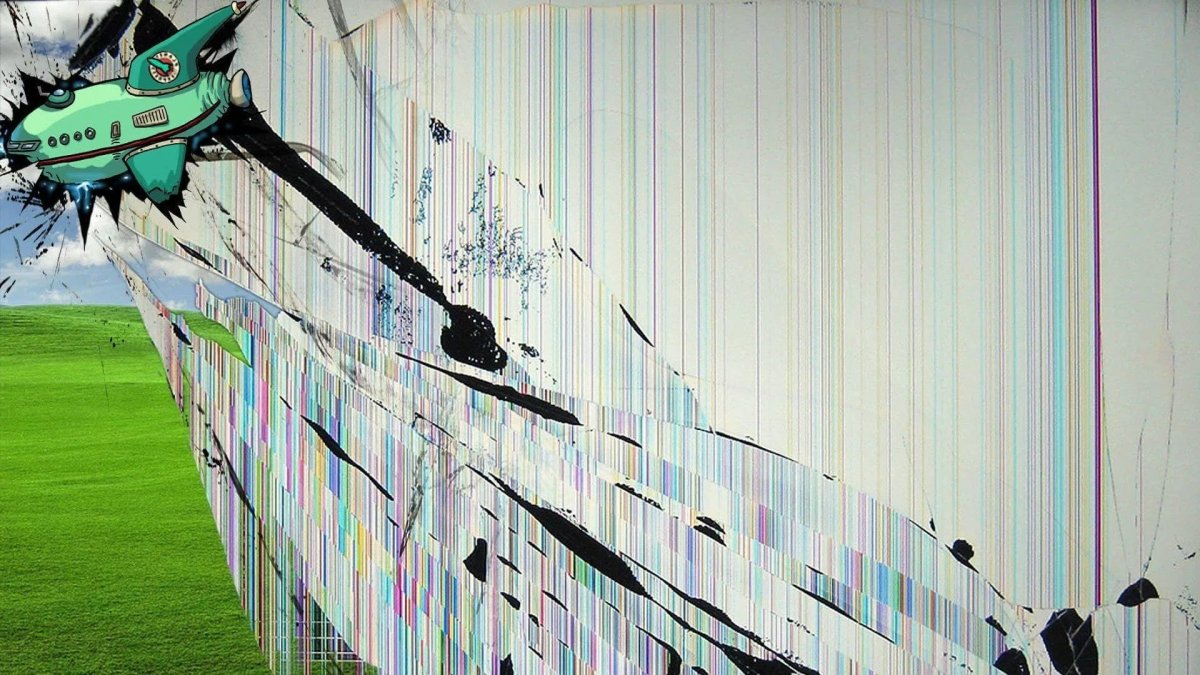 Маленькая трещина на экране