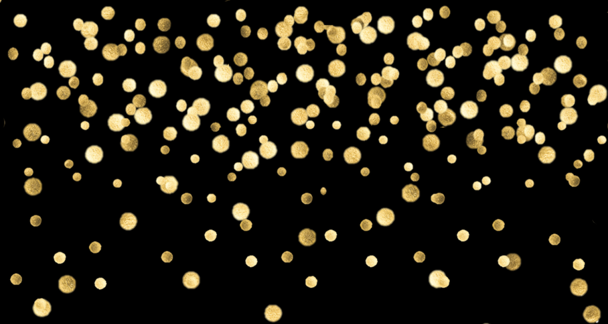 Золотое конфетти