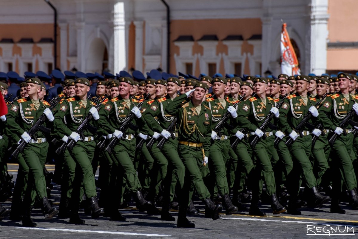 ВУМО на параде Победы 2020