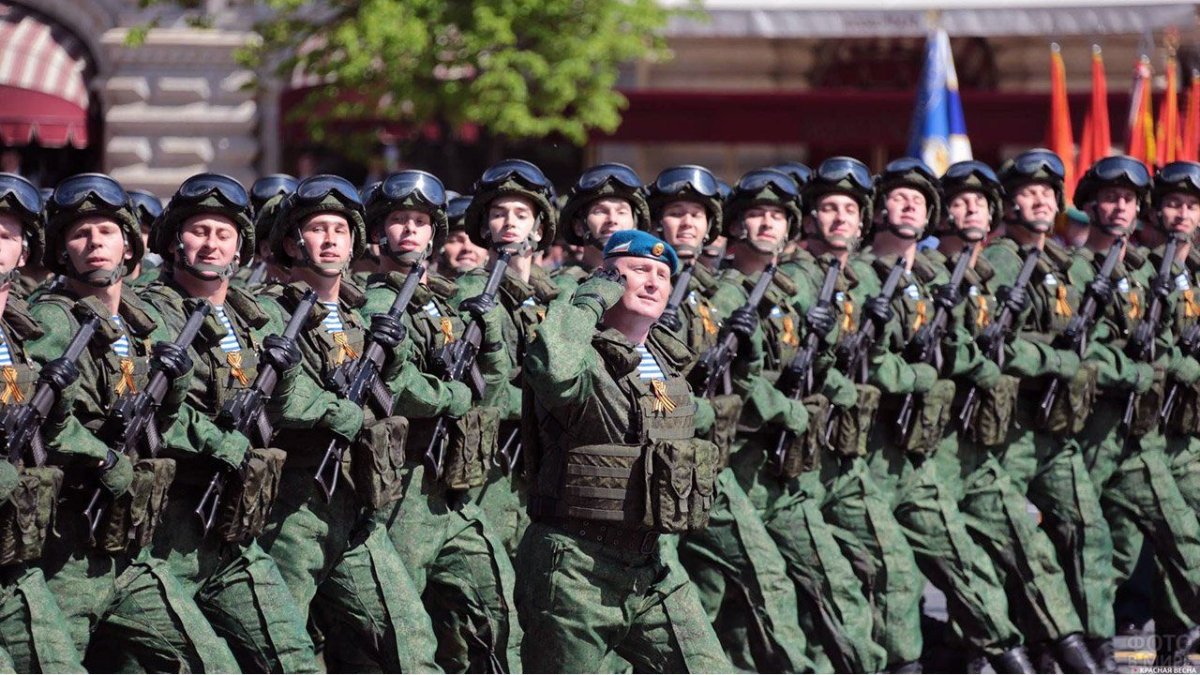 ВДВ на параде Победы 2019