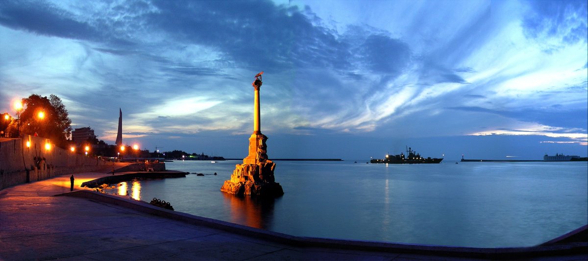 Севастополь панорама набережной