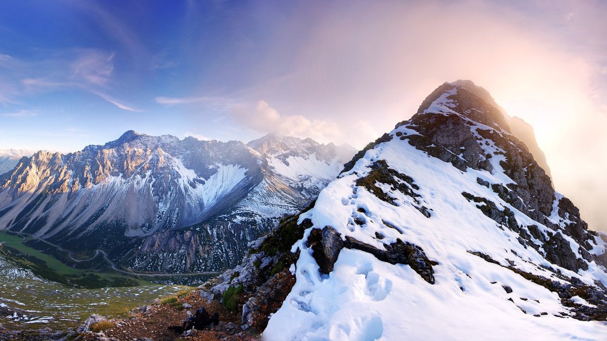 Горы Кавказа 4к