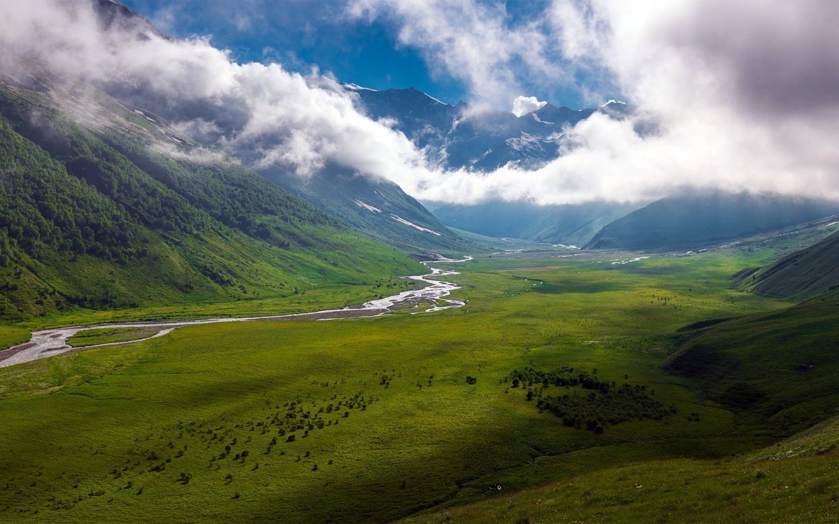 Болото Чифандзар Северная Осетия