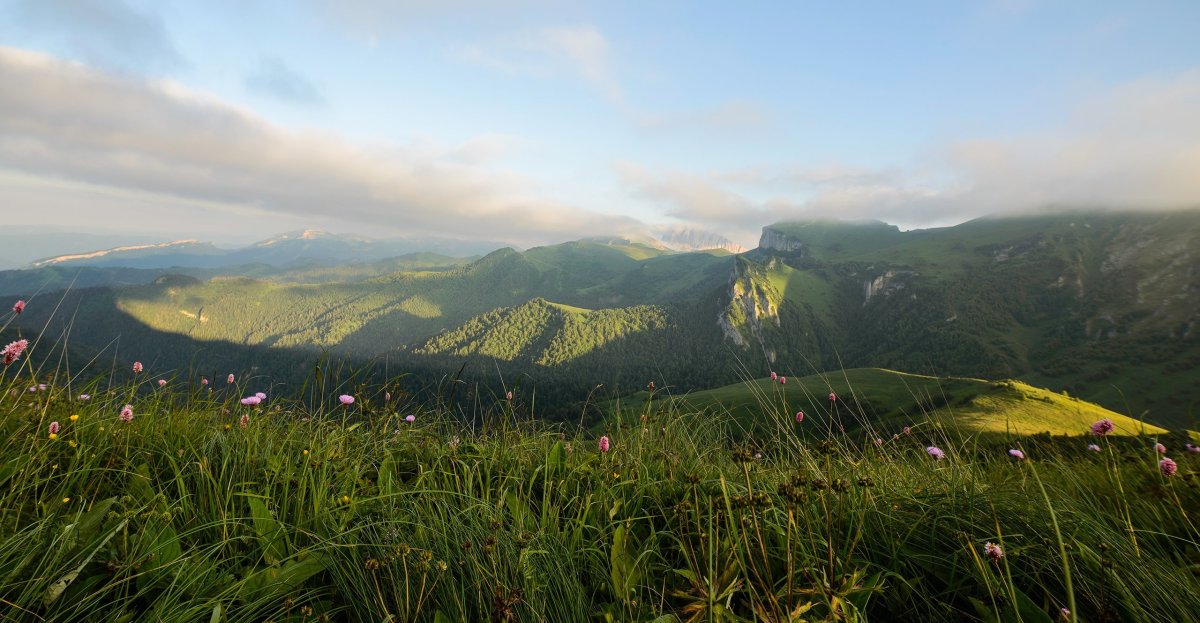 Горы Кавказа Эльбрус