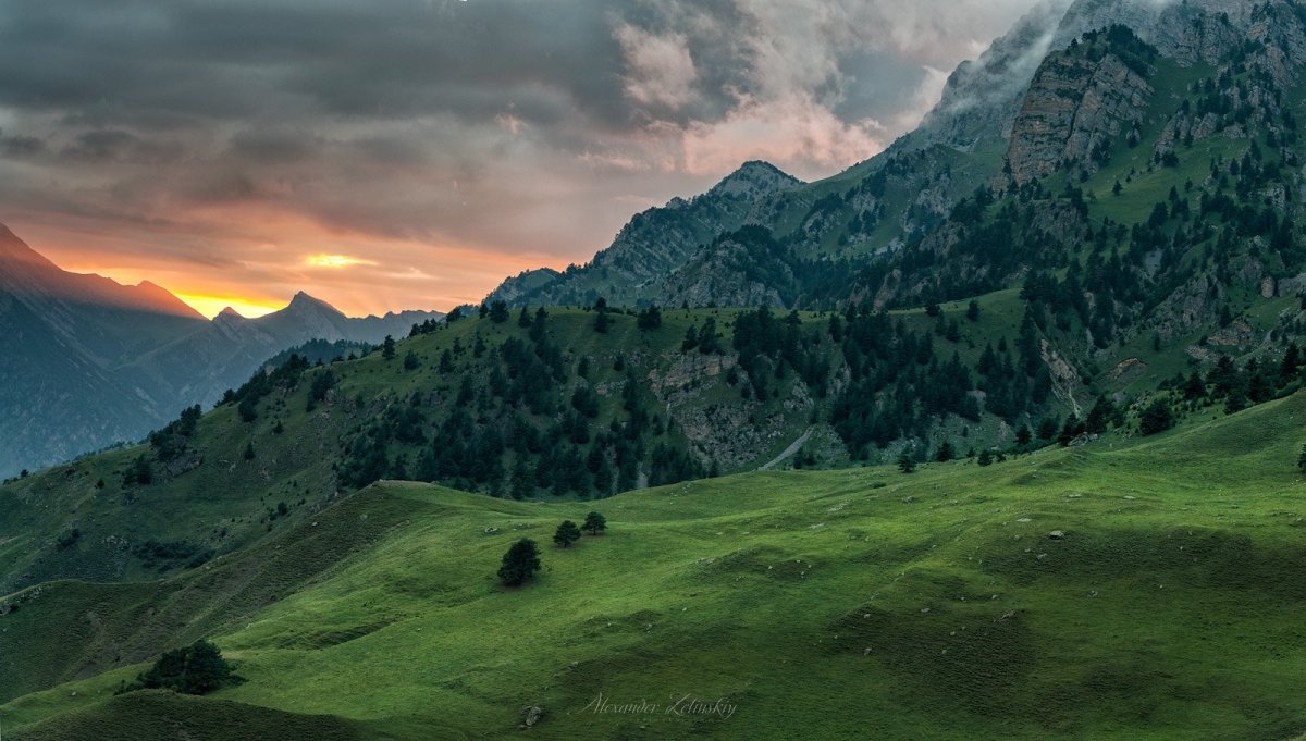 Северный Кавказ лето