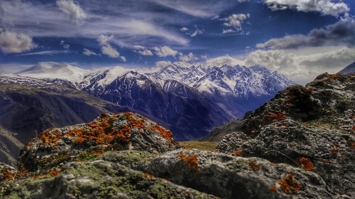 Горы Кавказа 4к