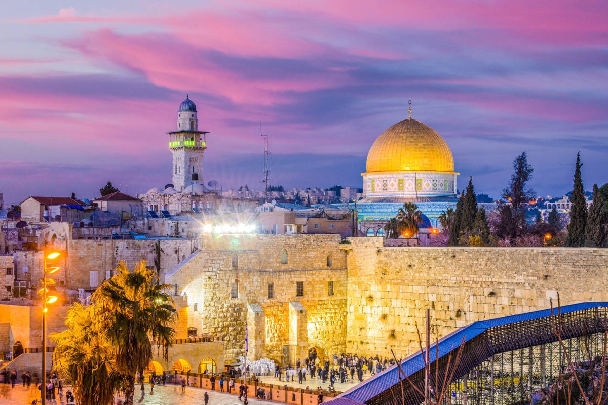 Израиль Иерусалим стена плача