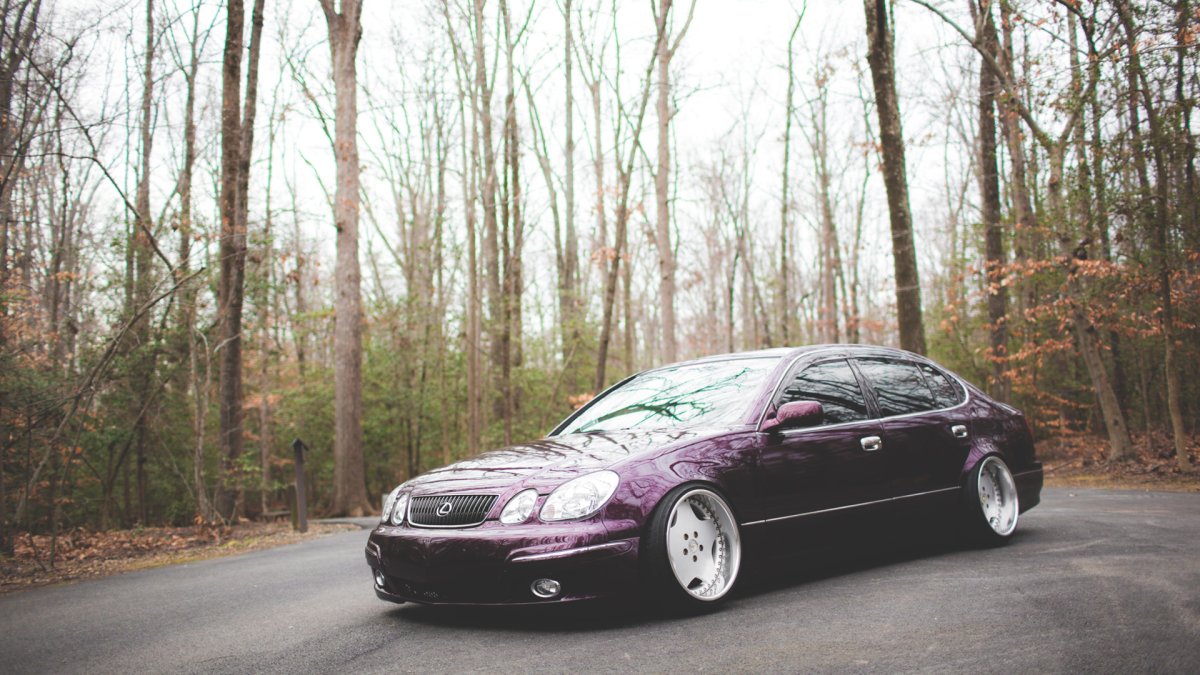 Тойота аристо на обои