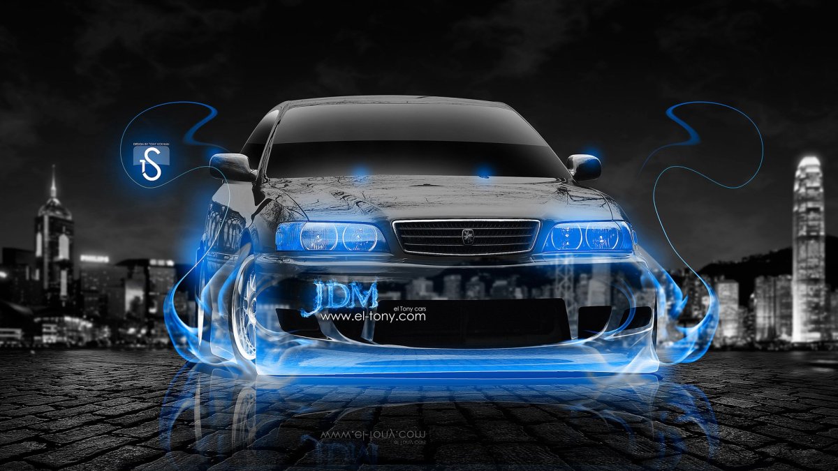 Наклейки на Тойота аристо