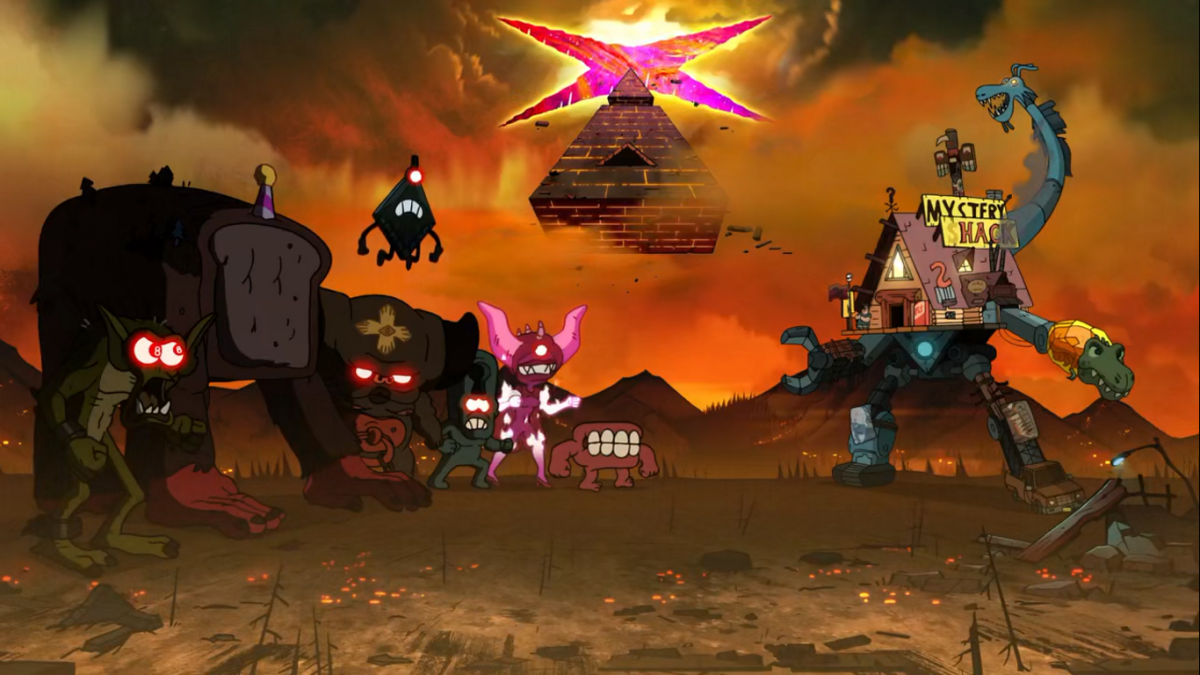 Гравити Фолз 2 сезон Странногеддон