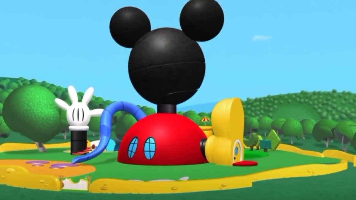 Клуб Микки Мауса домик