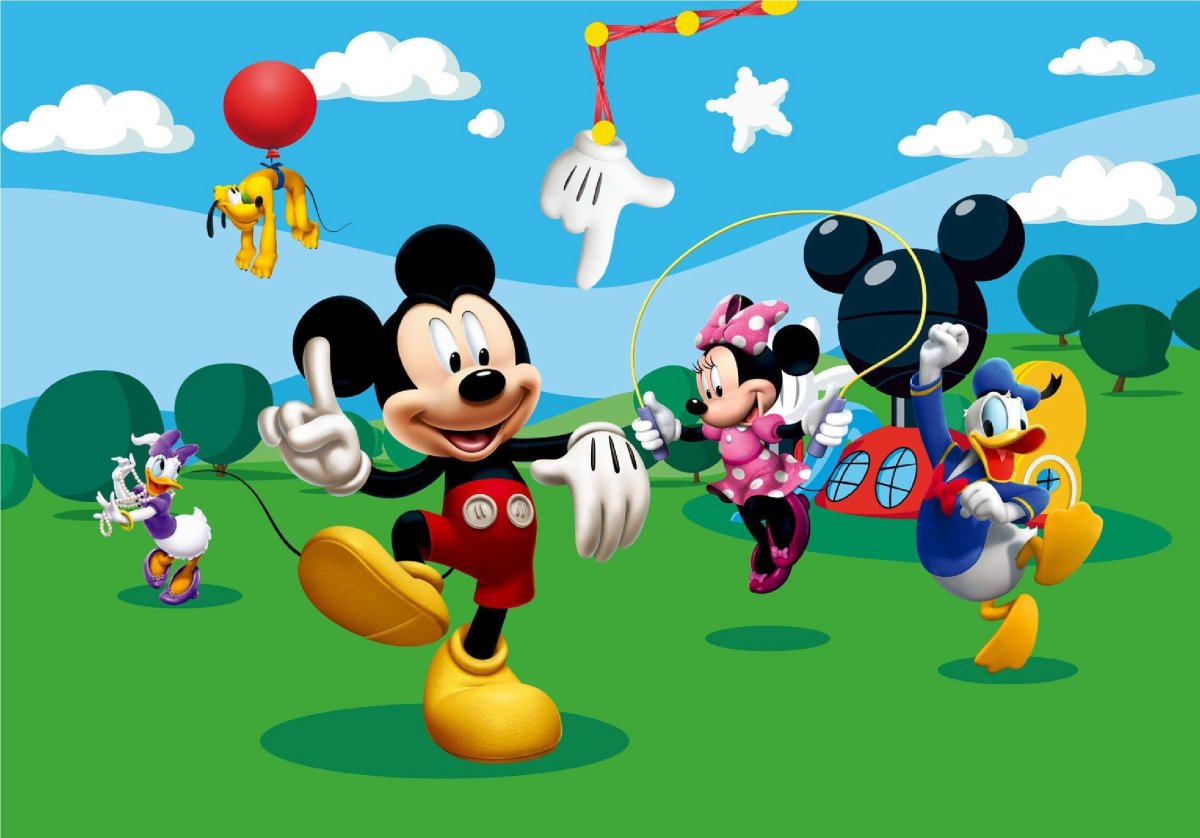 Mickey Mouse and friends