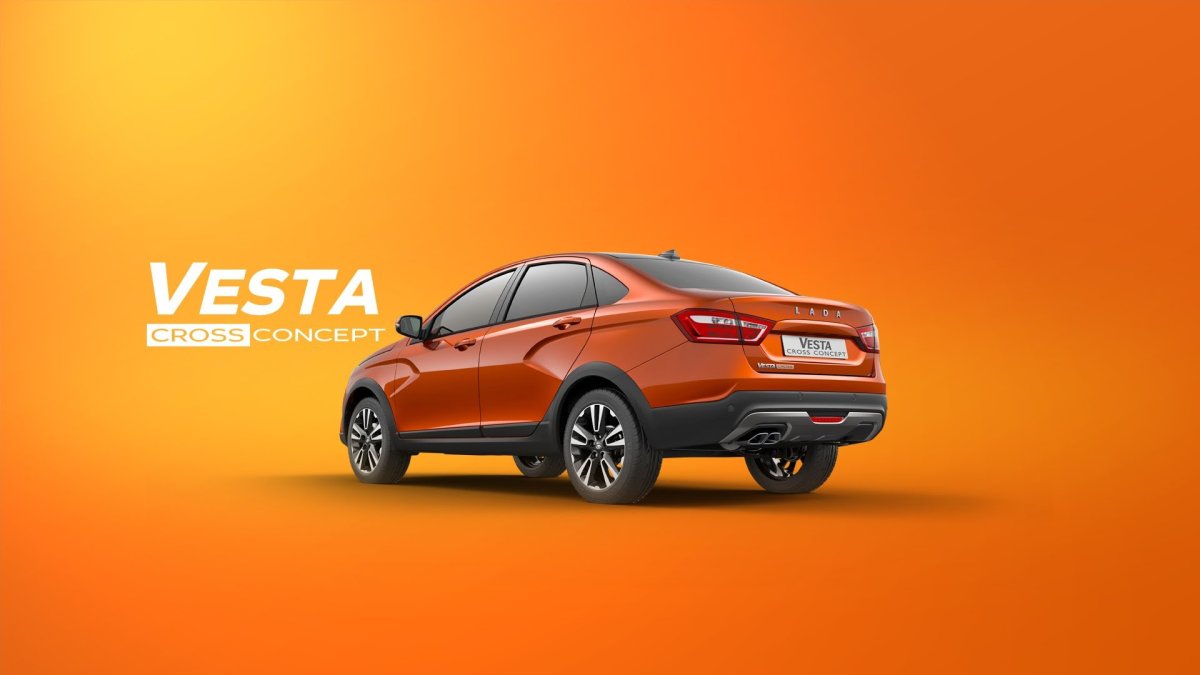 Лада Веста кросс купе 2021