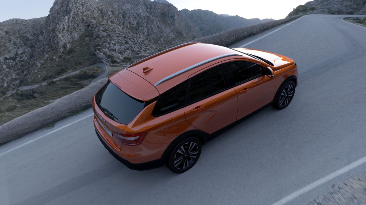 Лада Веста св кросс 2020 Марс