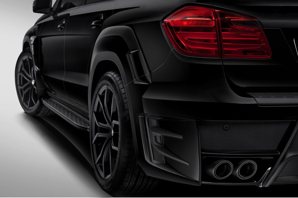 Mercedes Benz gl Black 2014