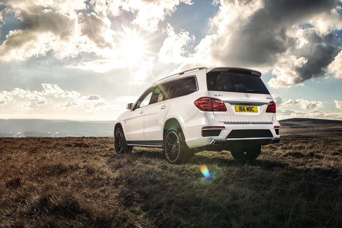 Mercedes-Benz gl AMG x166 White