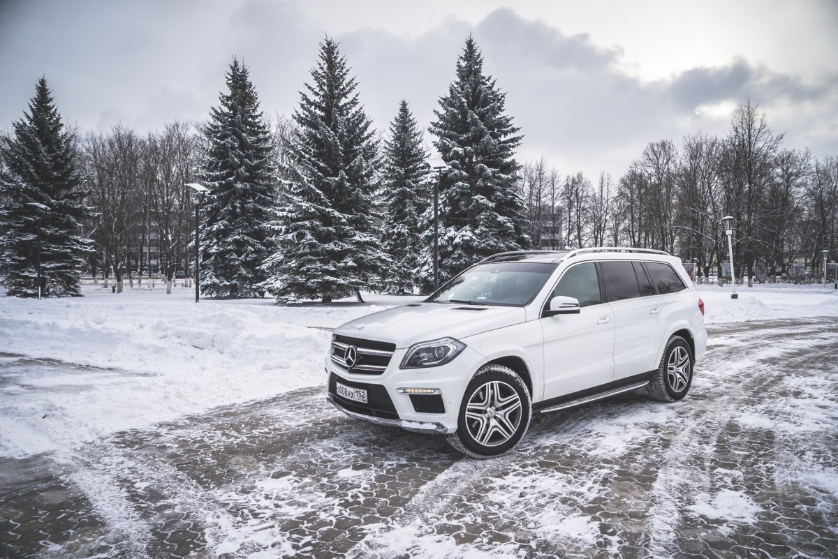 Gl500 Mercedes-Benz зима тонировоний