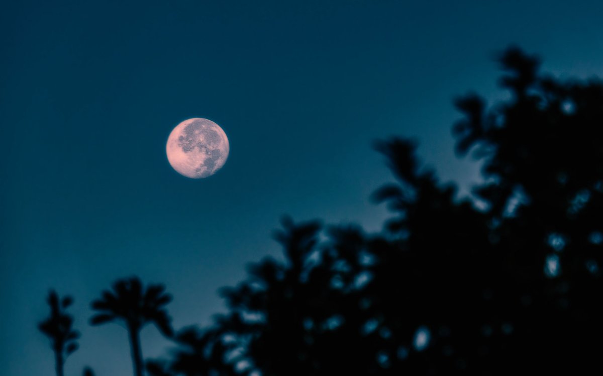 Полнолуние 4к