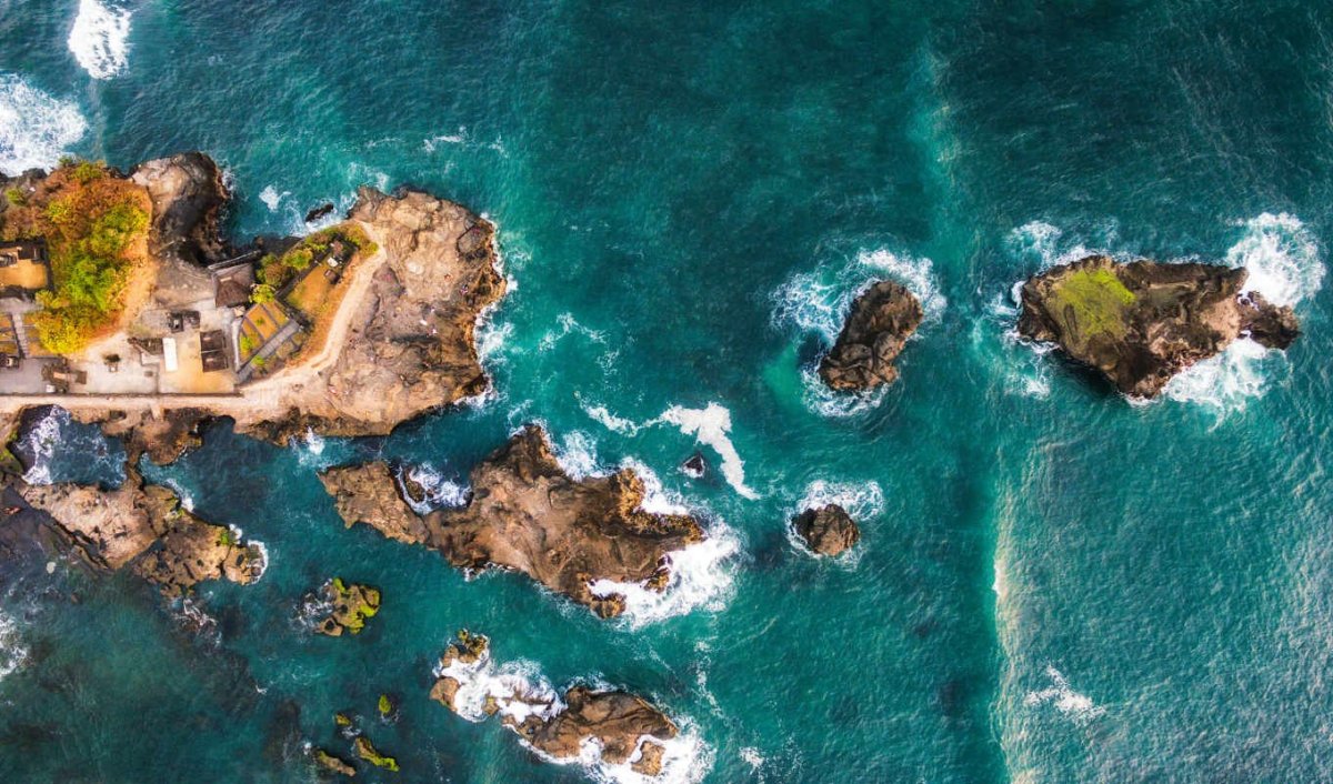 Бали с дрона