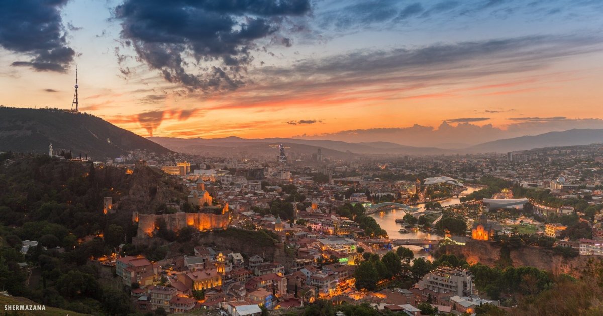 Тбилиси закат