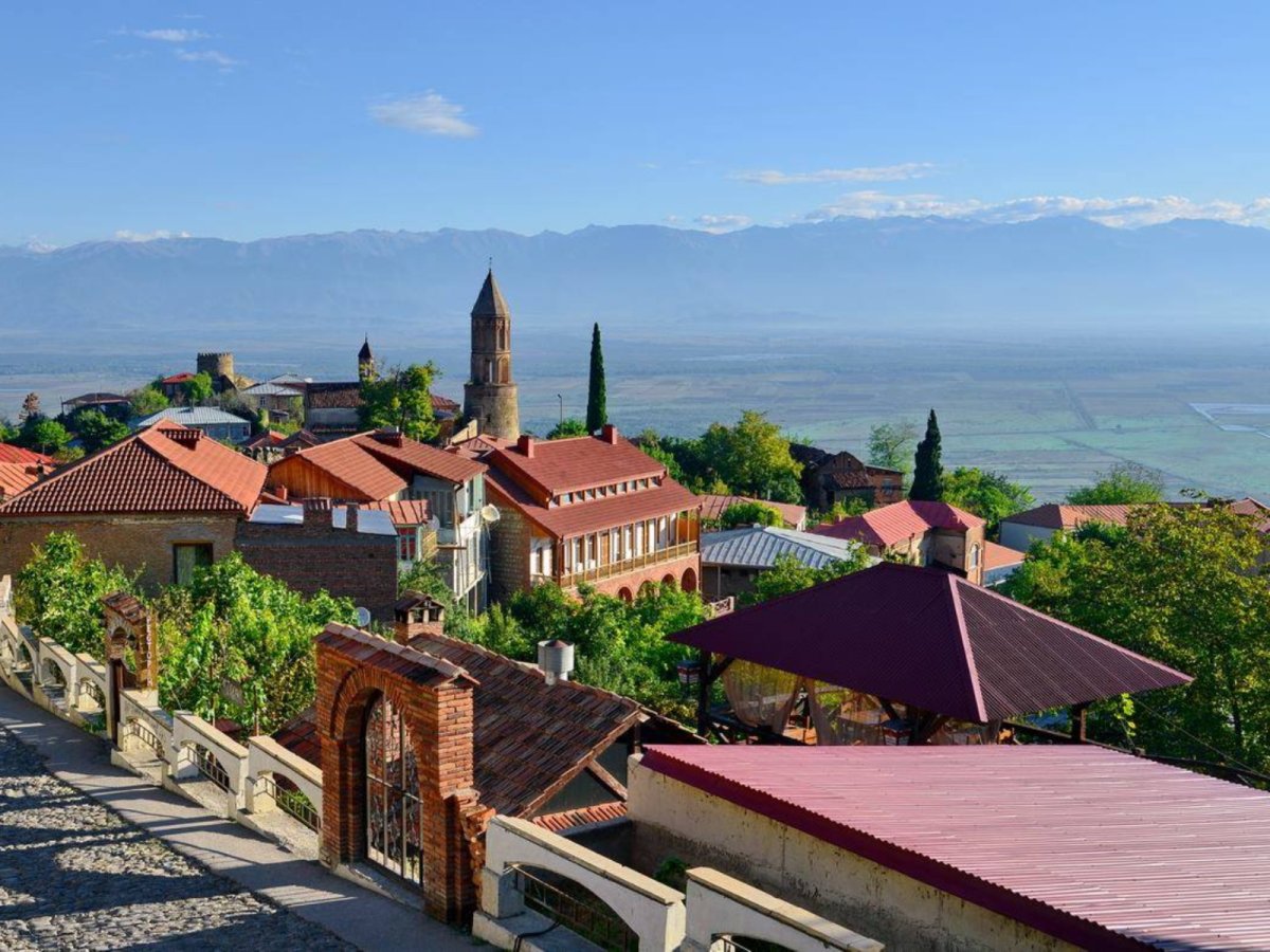 Город любви в Грузии Сигнахи