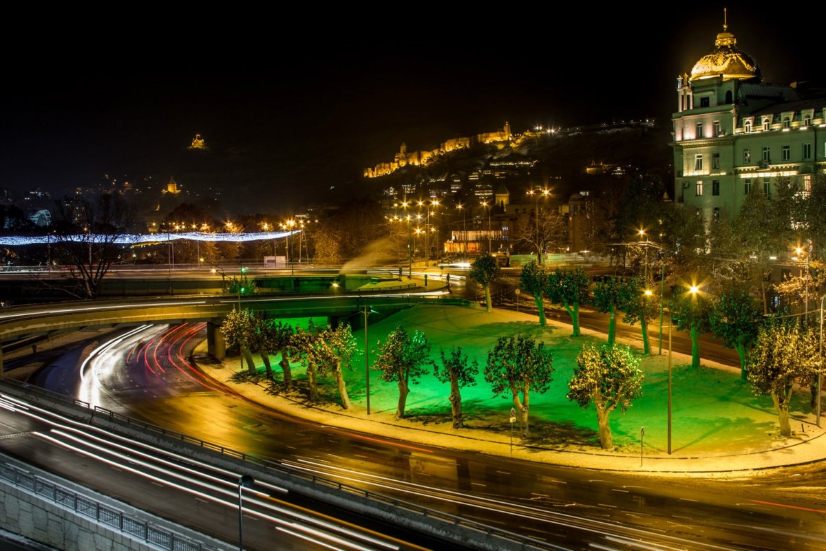 Город Самтредиа Грузия