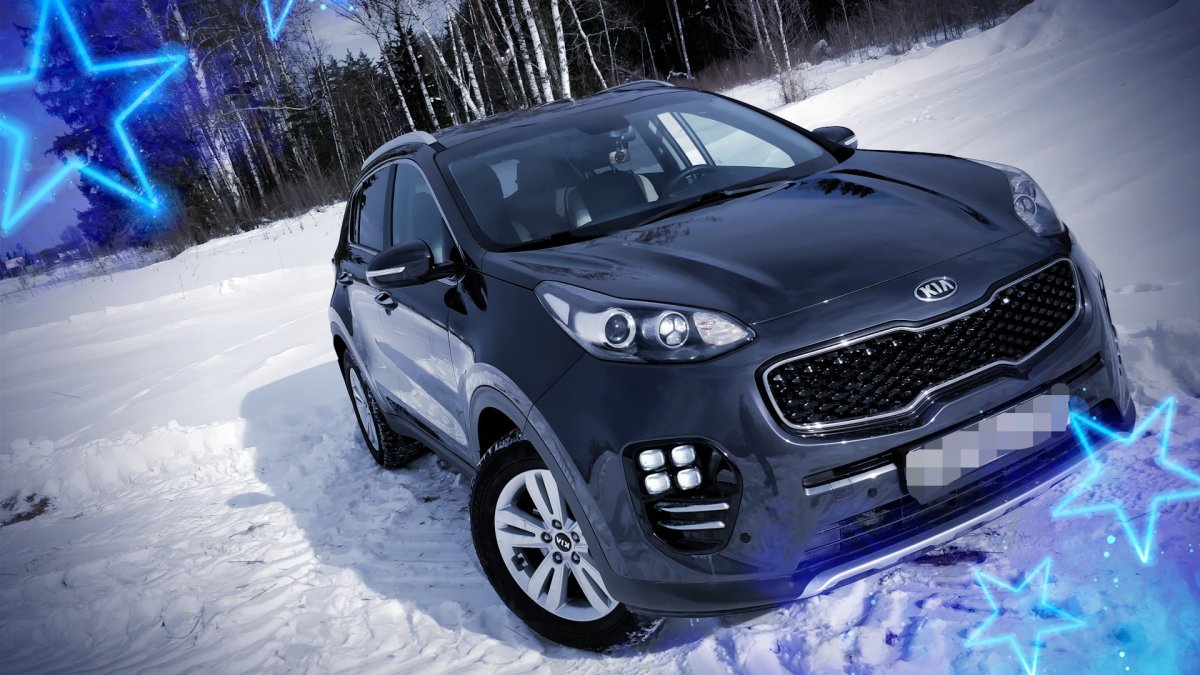 Kia Sportage 2020 зима