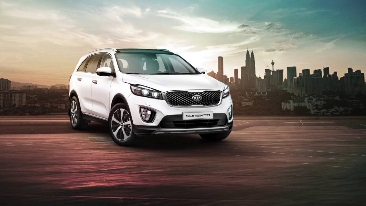 Киа Соренто белый 2018