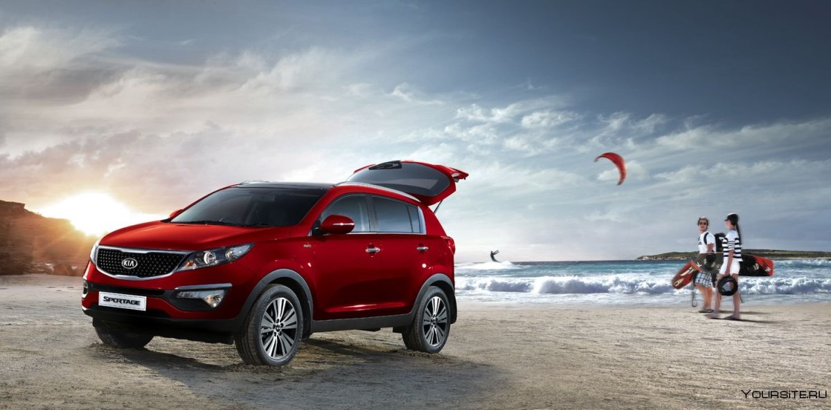 Киа Спортейдж 3 красный