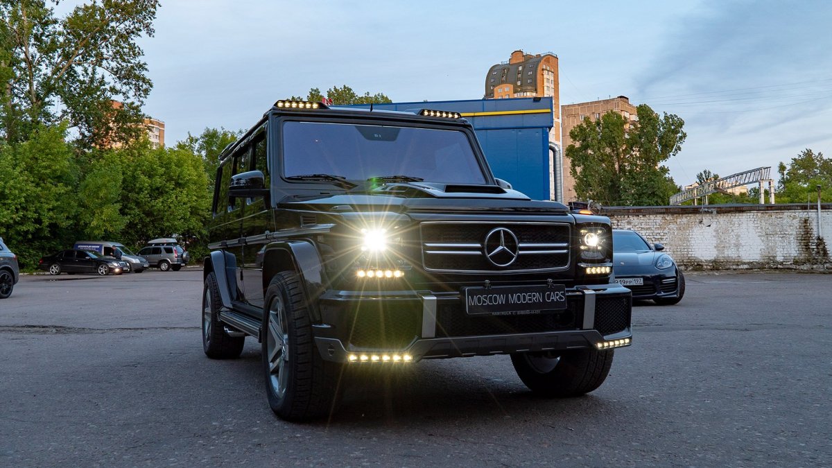 Mercedes g63 AMG Бандитский