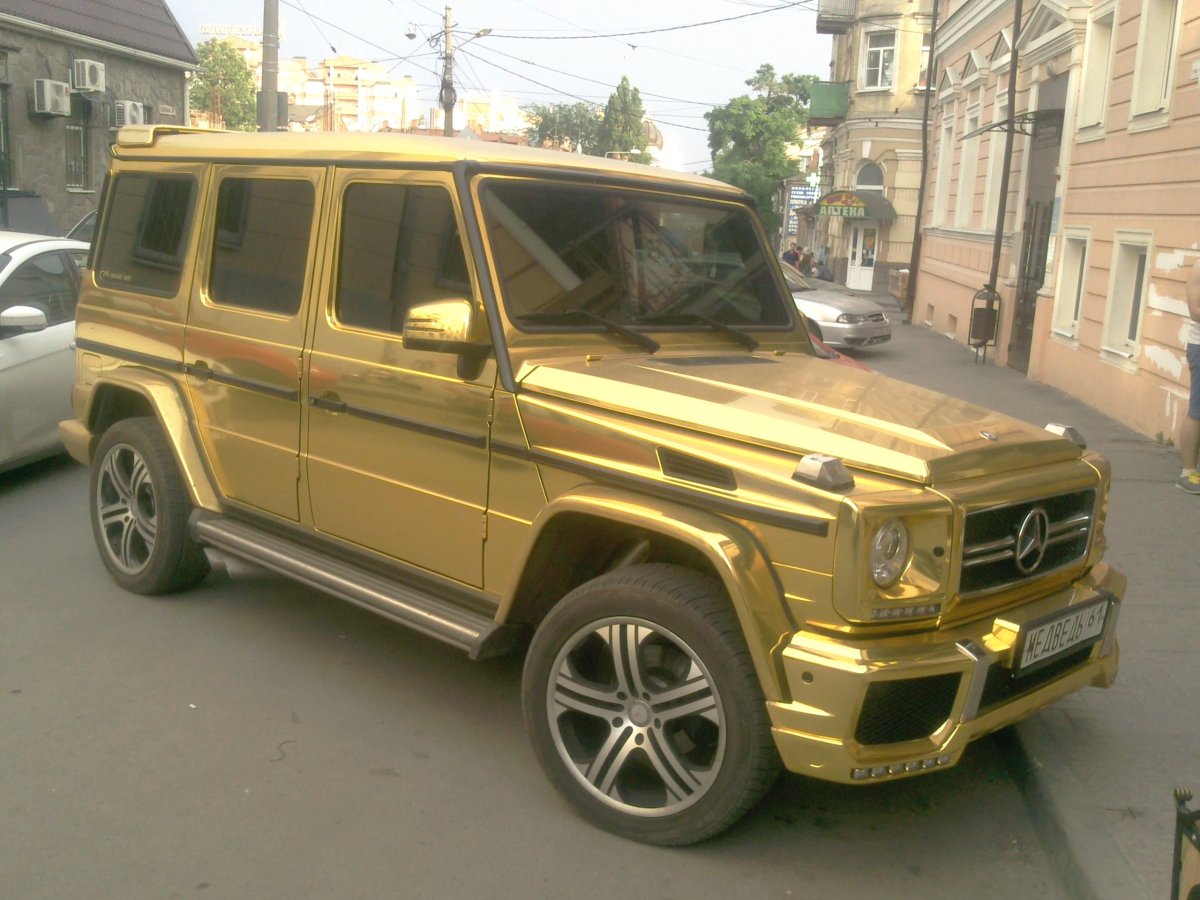 Гелик Брабус золотой