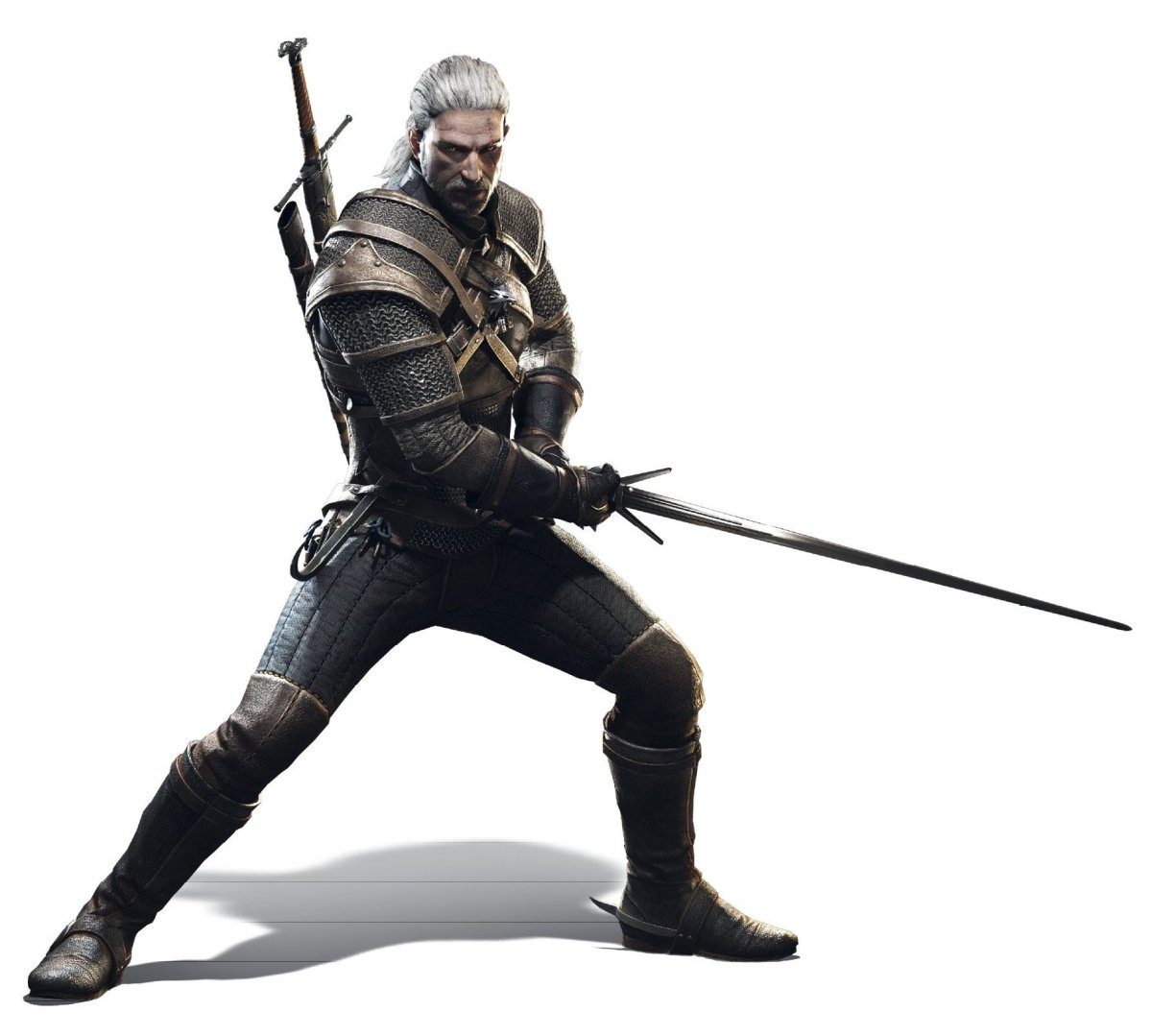 Ведьмак Геральт в полный рост