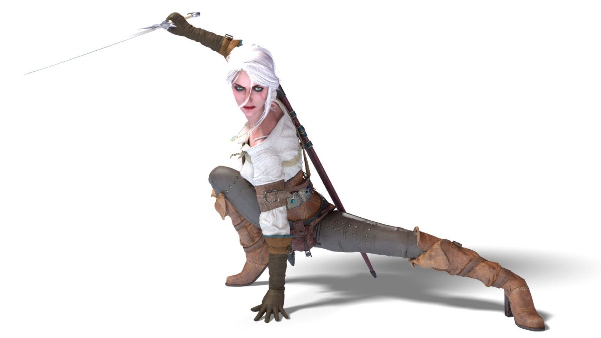 Цири Ведьмак 3 арт