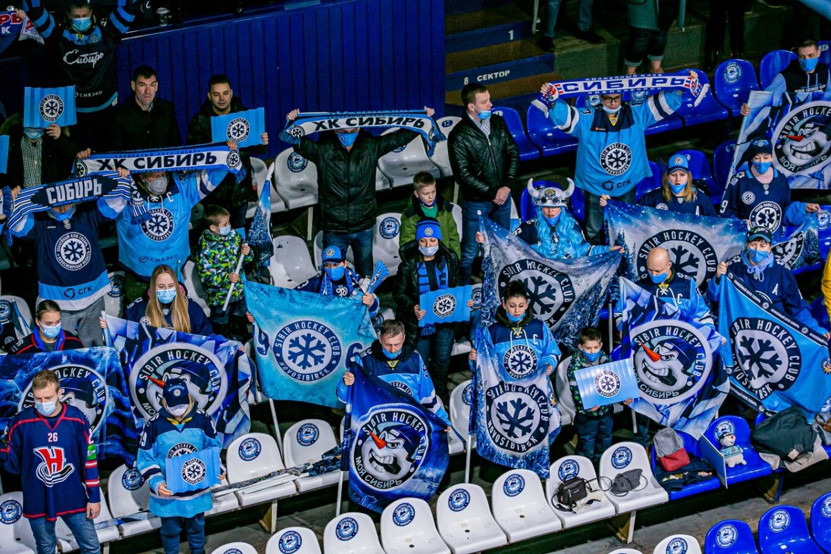Сектора хк Сибирь