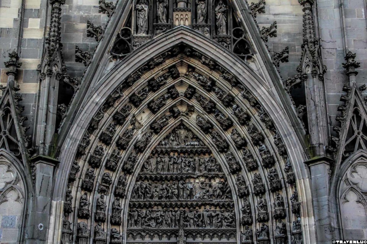 Кёльнский собор Южный фасад фасад