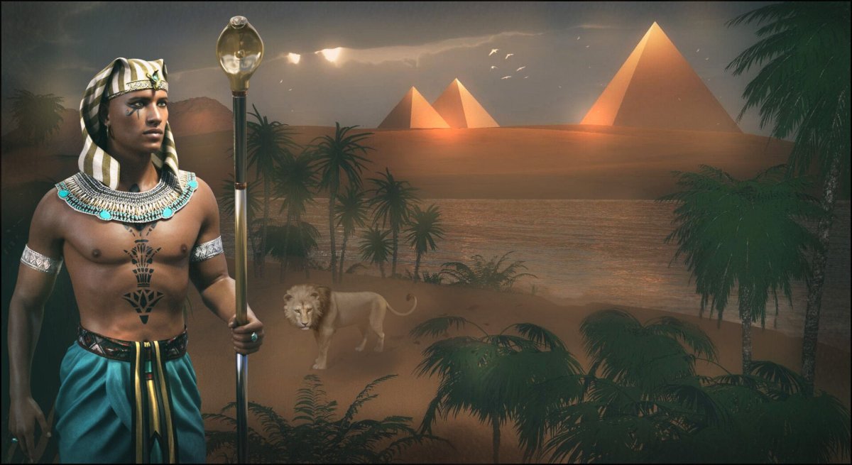 Фараон арт Египет