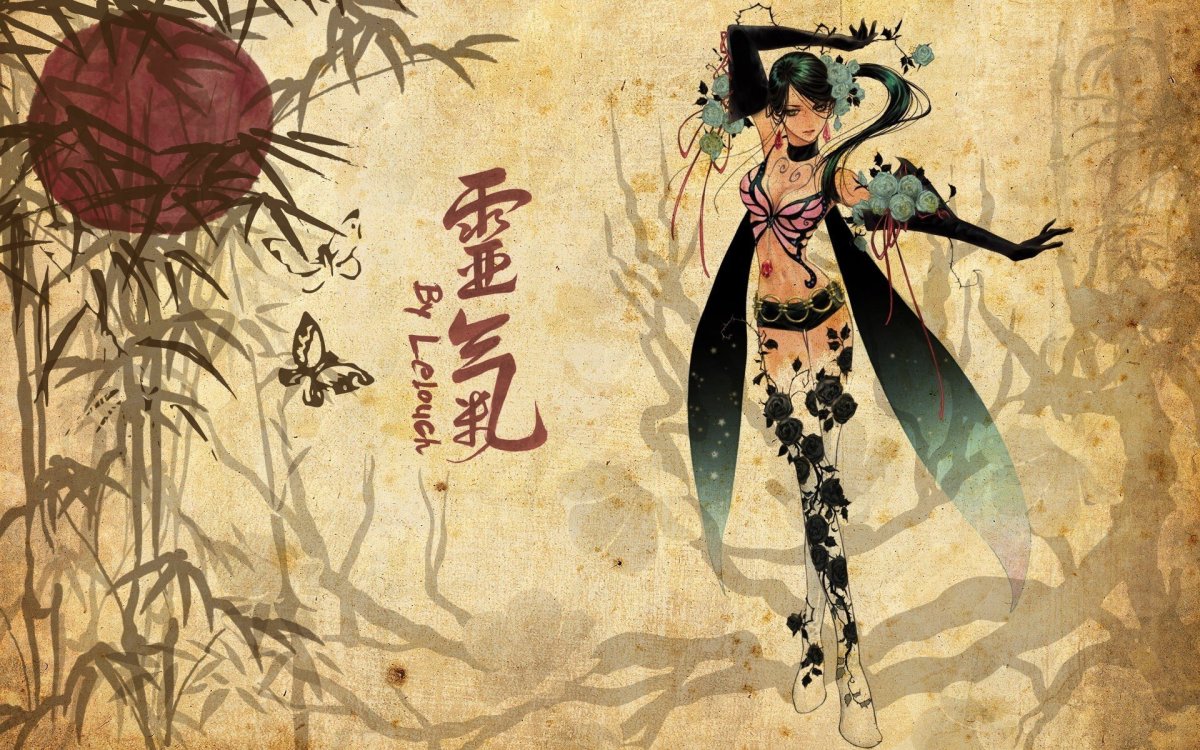 Заставки в японском стиле