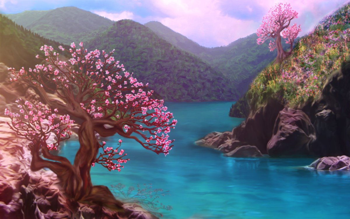 Черри блоссом аниме 1920