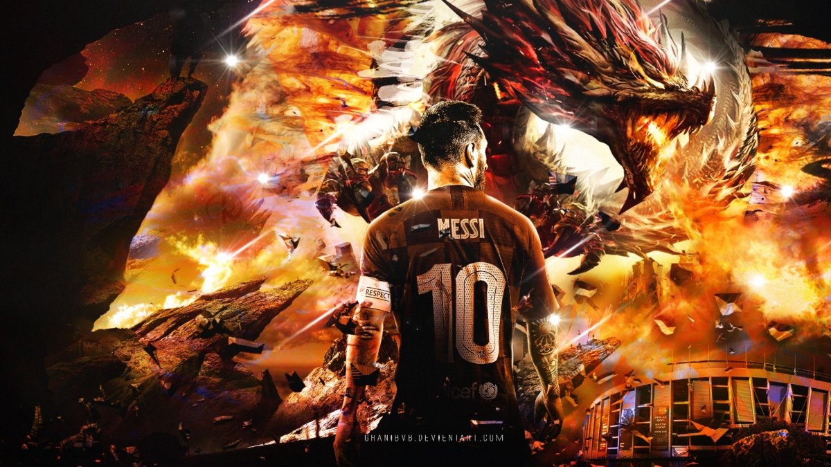 Месси обои 4к